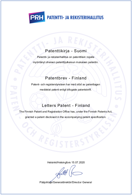 Xiphera´s first patent is related to volatile FPGA technology.